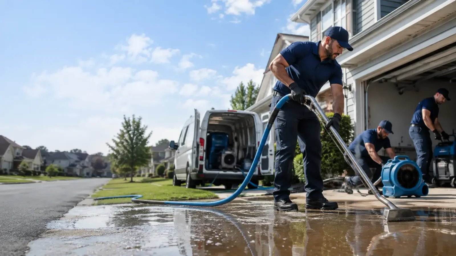 Flood Damage Restoration in Stratford, OK